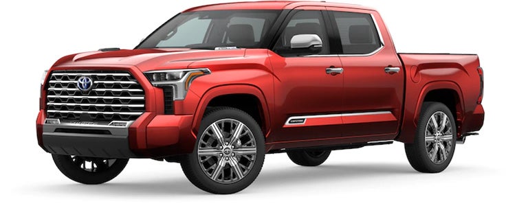 2022 Toyota Tundra Capstone in Supersonic Red | Romano Toyota in East Syracuse NY