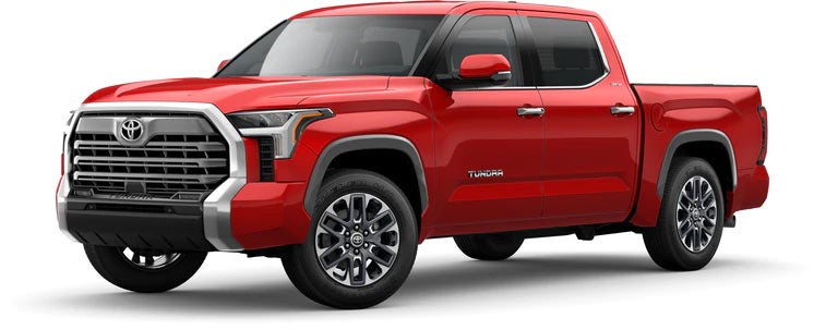 2022 Toyota Tundra Limited in Supersonic Red | Romano Toyota in East Syracuse NY