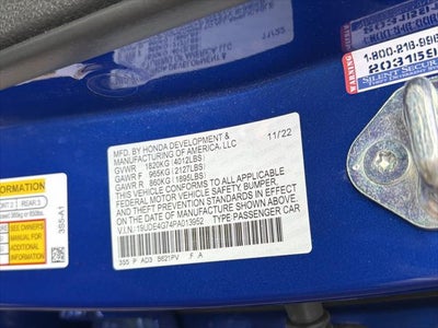 2023 Acura Integra w/A-Spec Technology Package