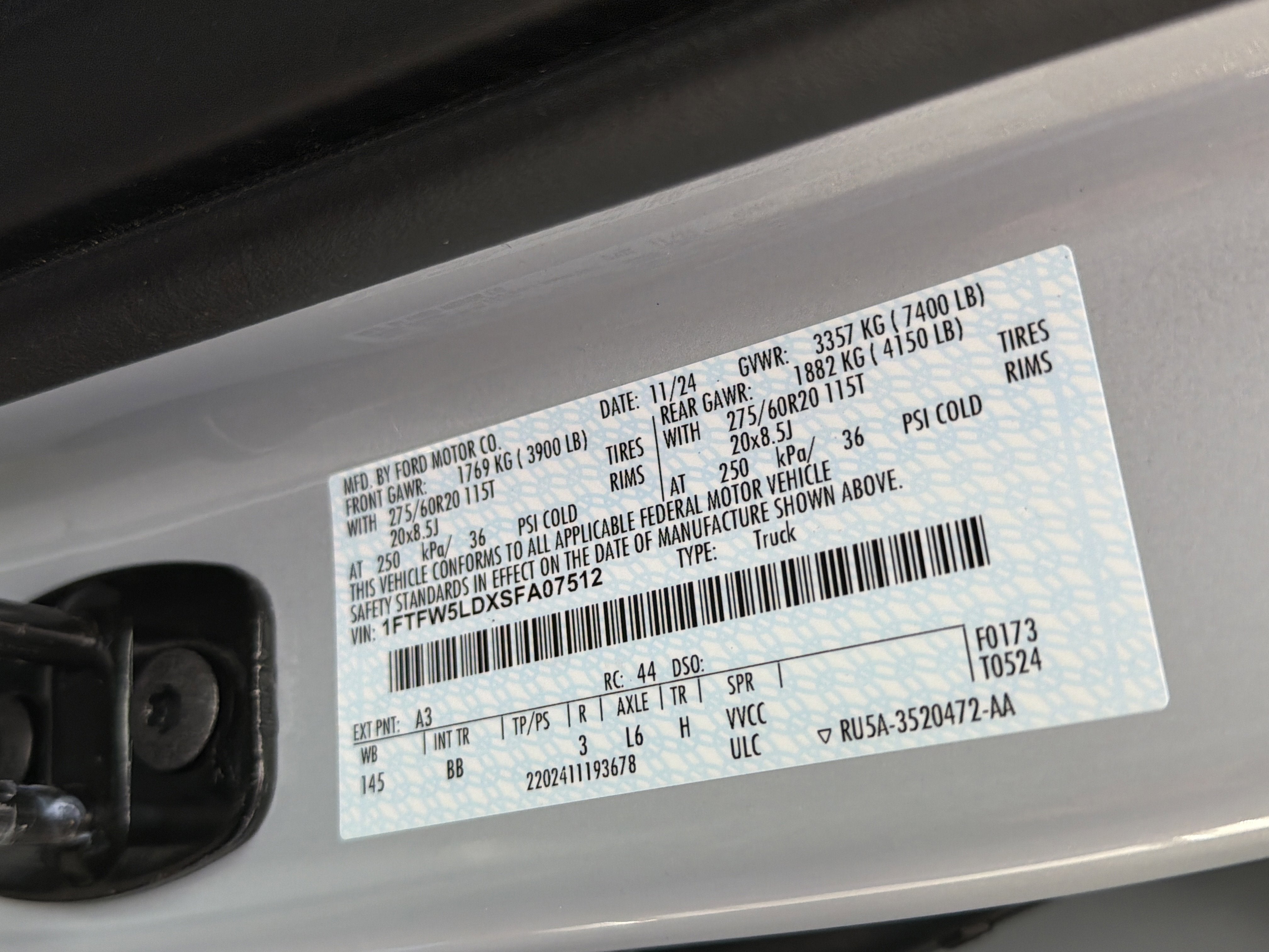 2025 Ford F-150 LARIAT