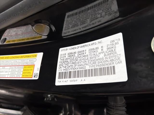 2019 Honda Accord Sedan EX-L 1.5T