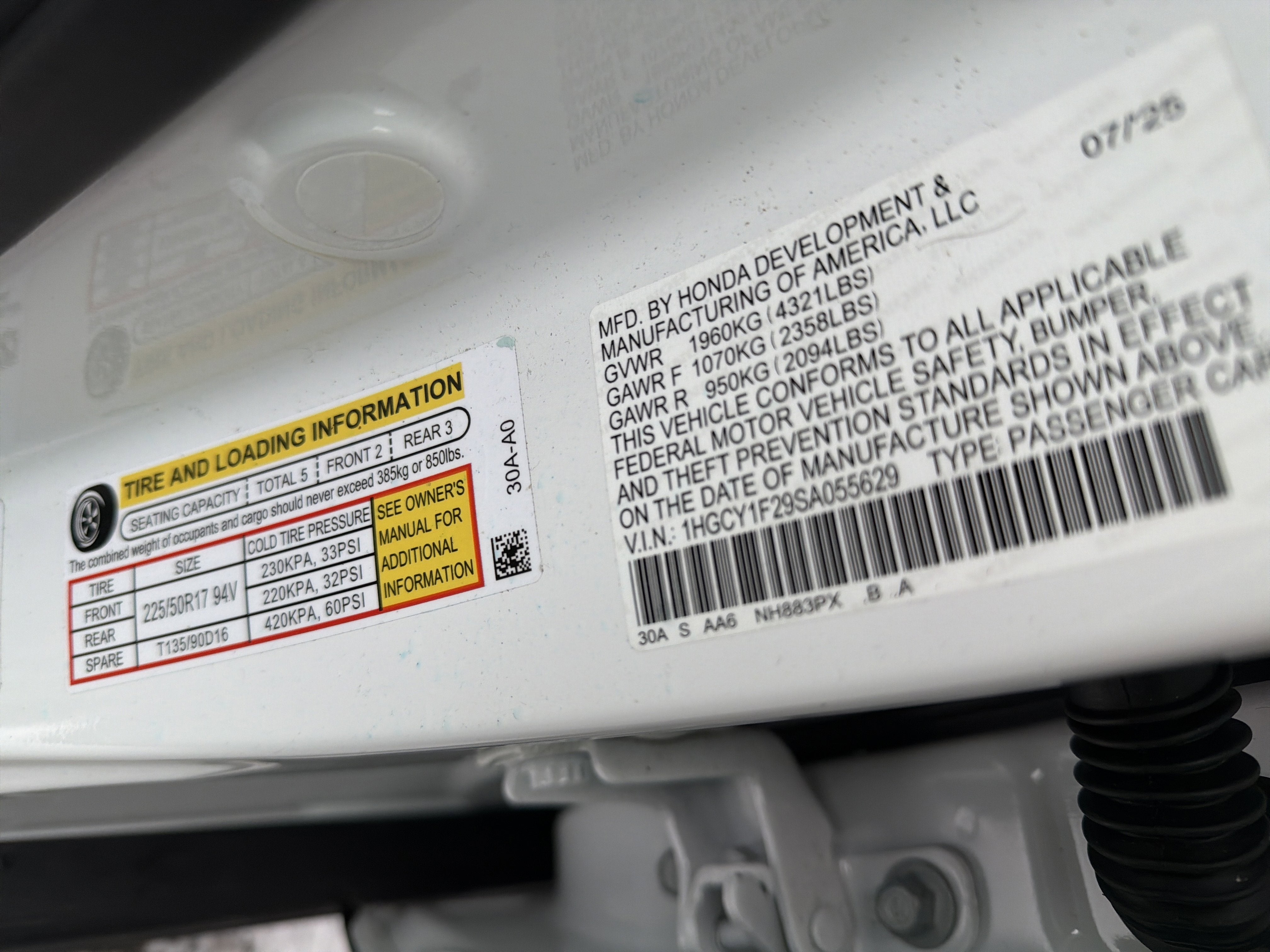 2025 Honda Accord Sedan LX