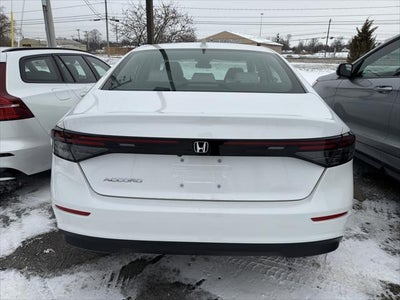 2025 Honda Accord Sedan LX