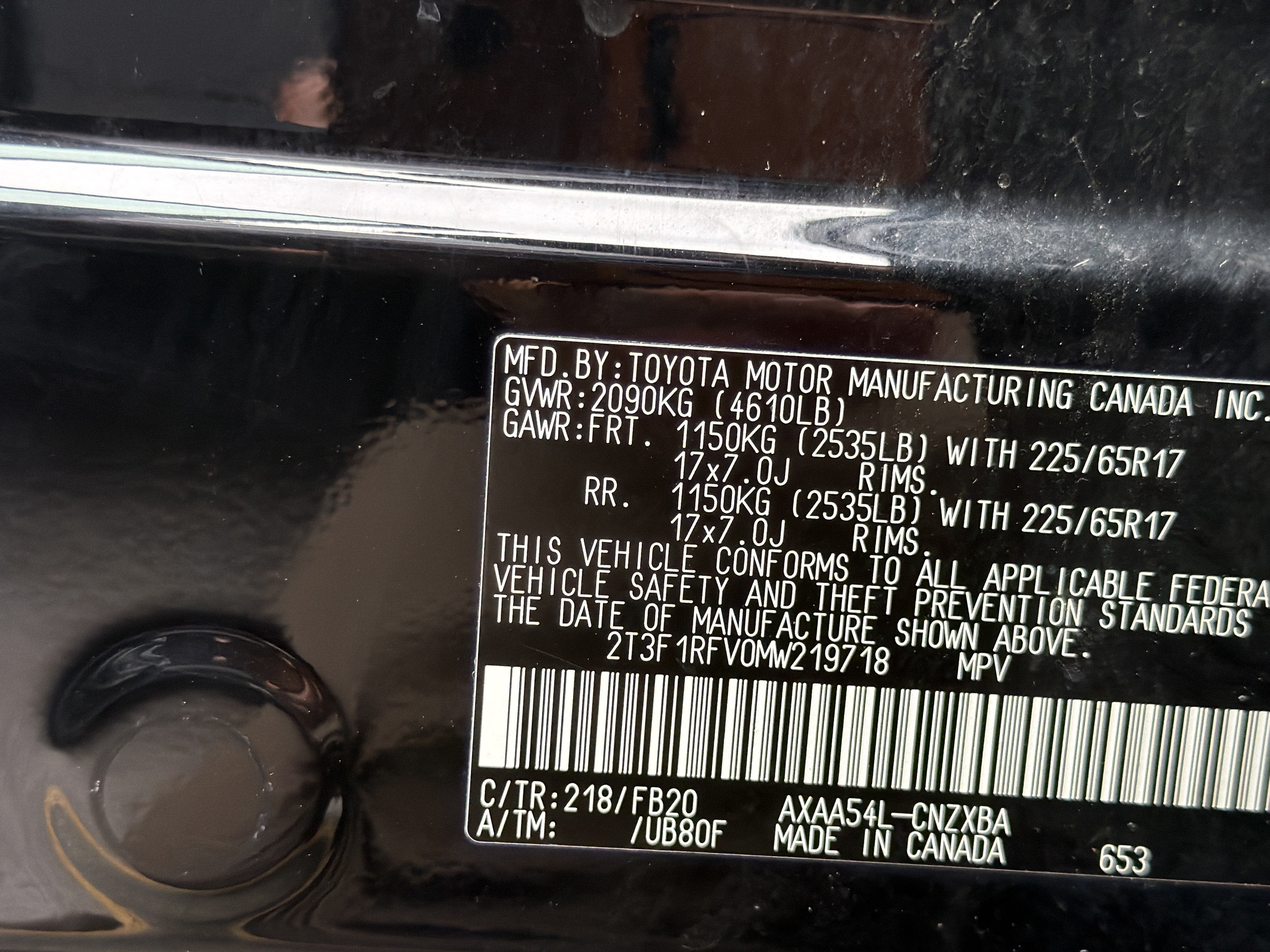 2021 Toyota RAV4 LE
