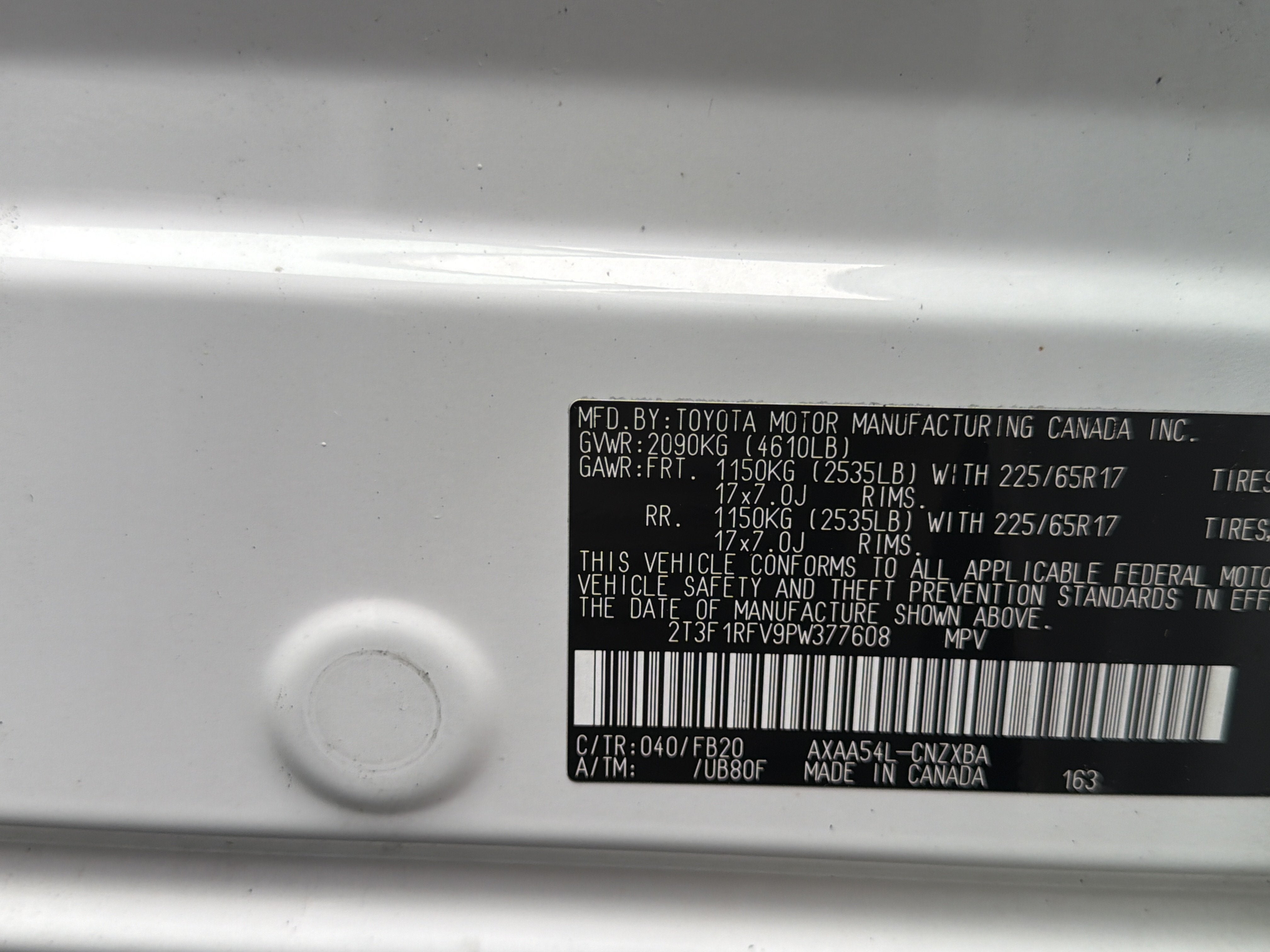 2023 Toyota RAV4 LE