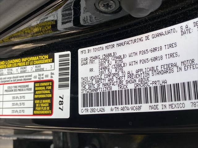 2023 Toyota Tacoma 4WD Limited