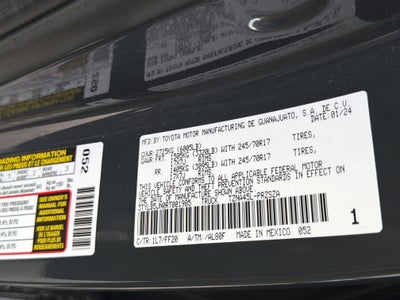 2024 Toyota Tacoma 4WD SR5
