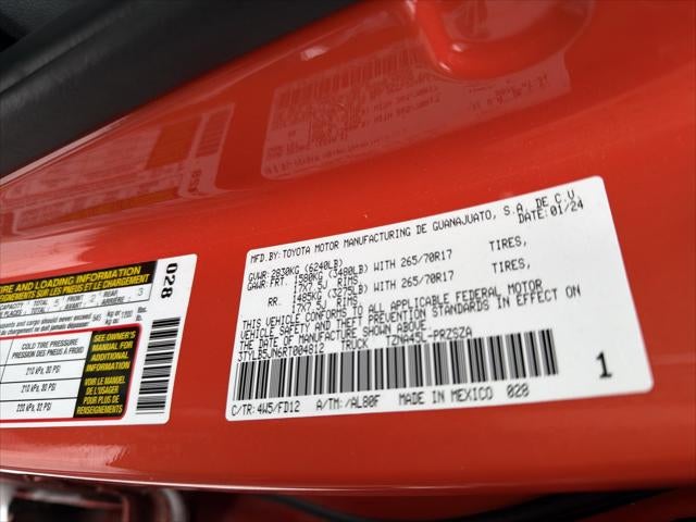 2024 Toyota Tacoma 4WD TRD Off Road