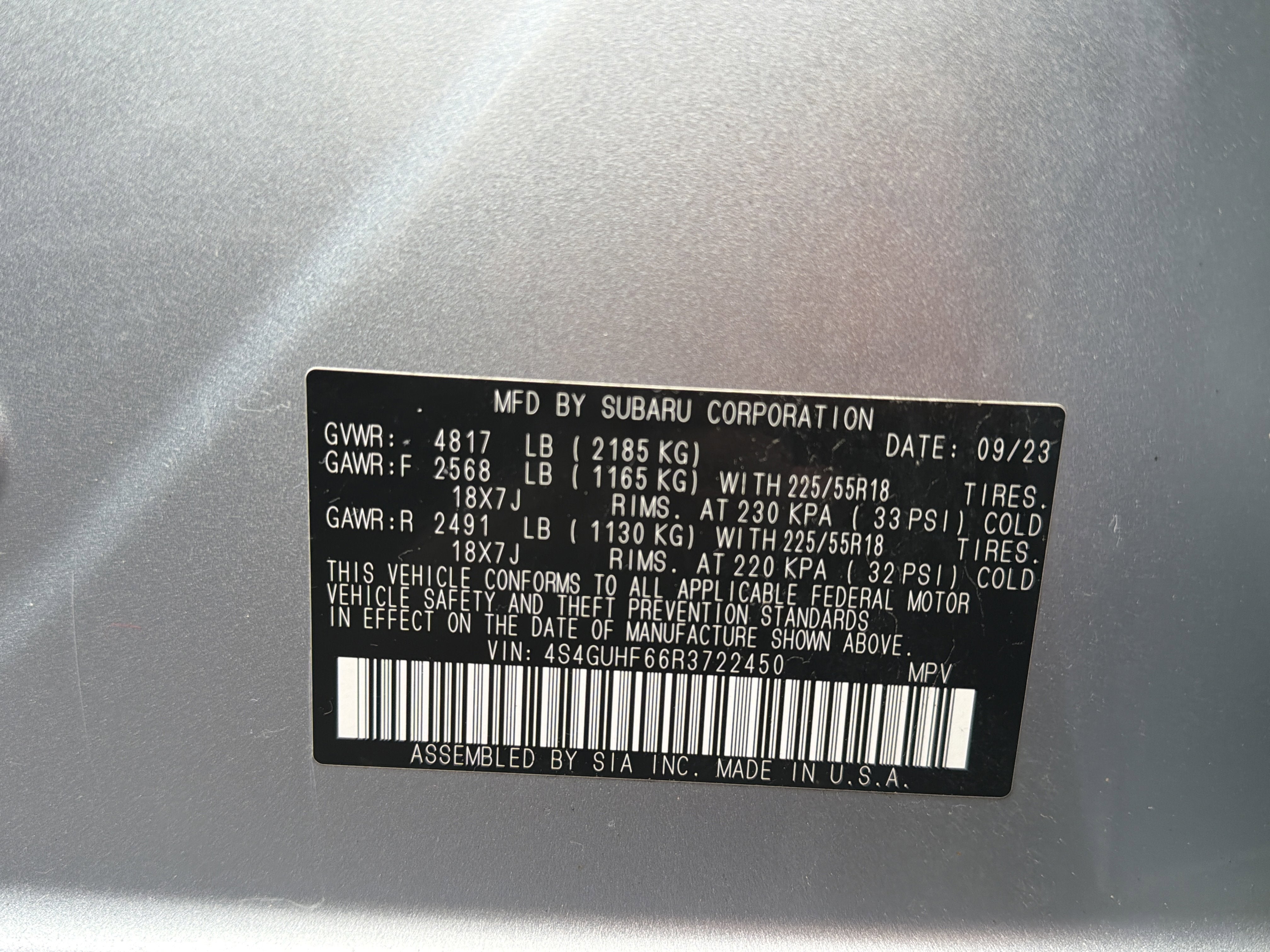 2024 Subaru Crosstrek Sport