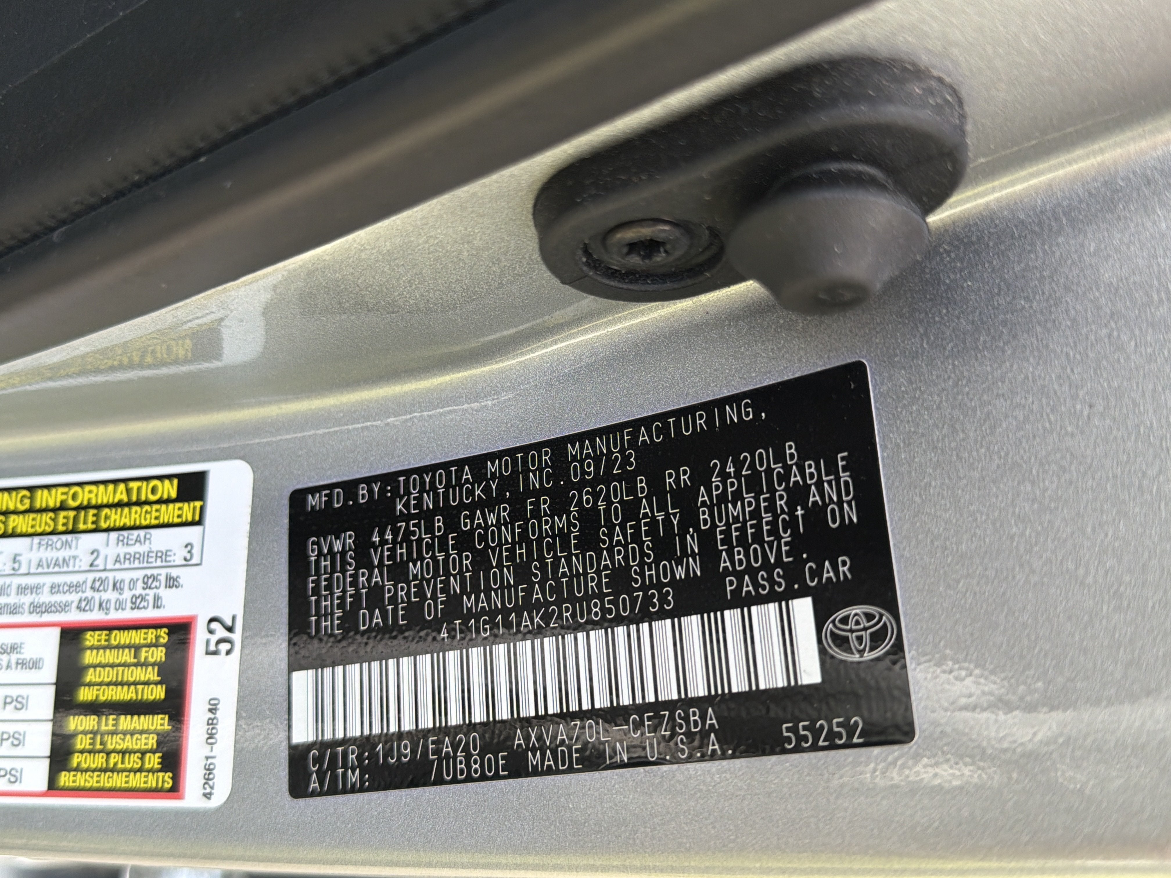 2024 Toyota Camry Base