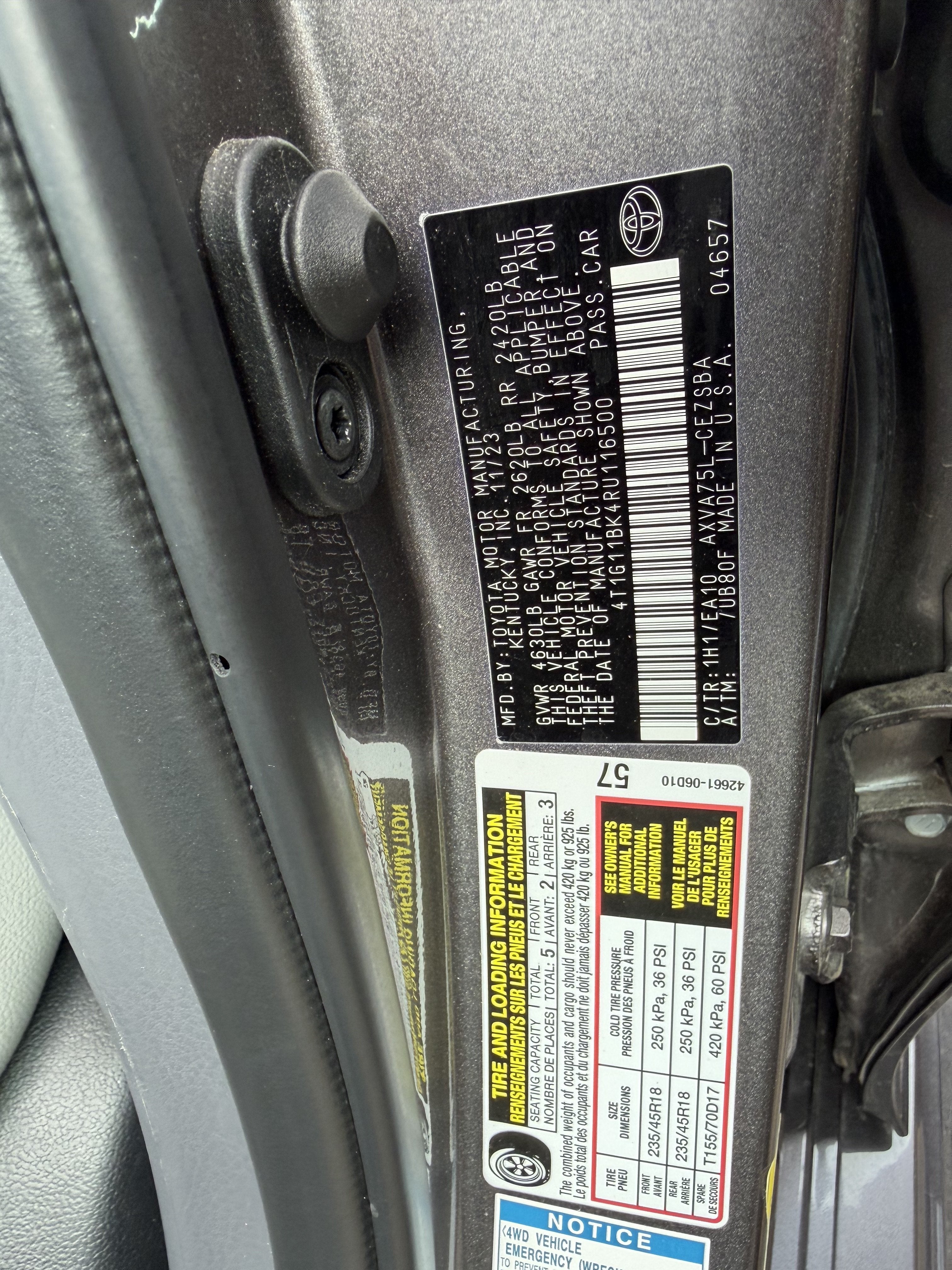 2024 Toyota Camry SE