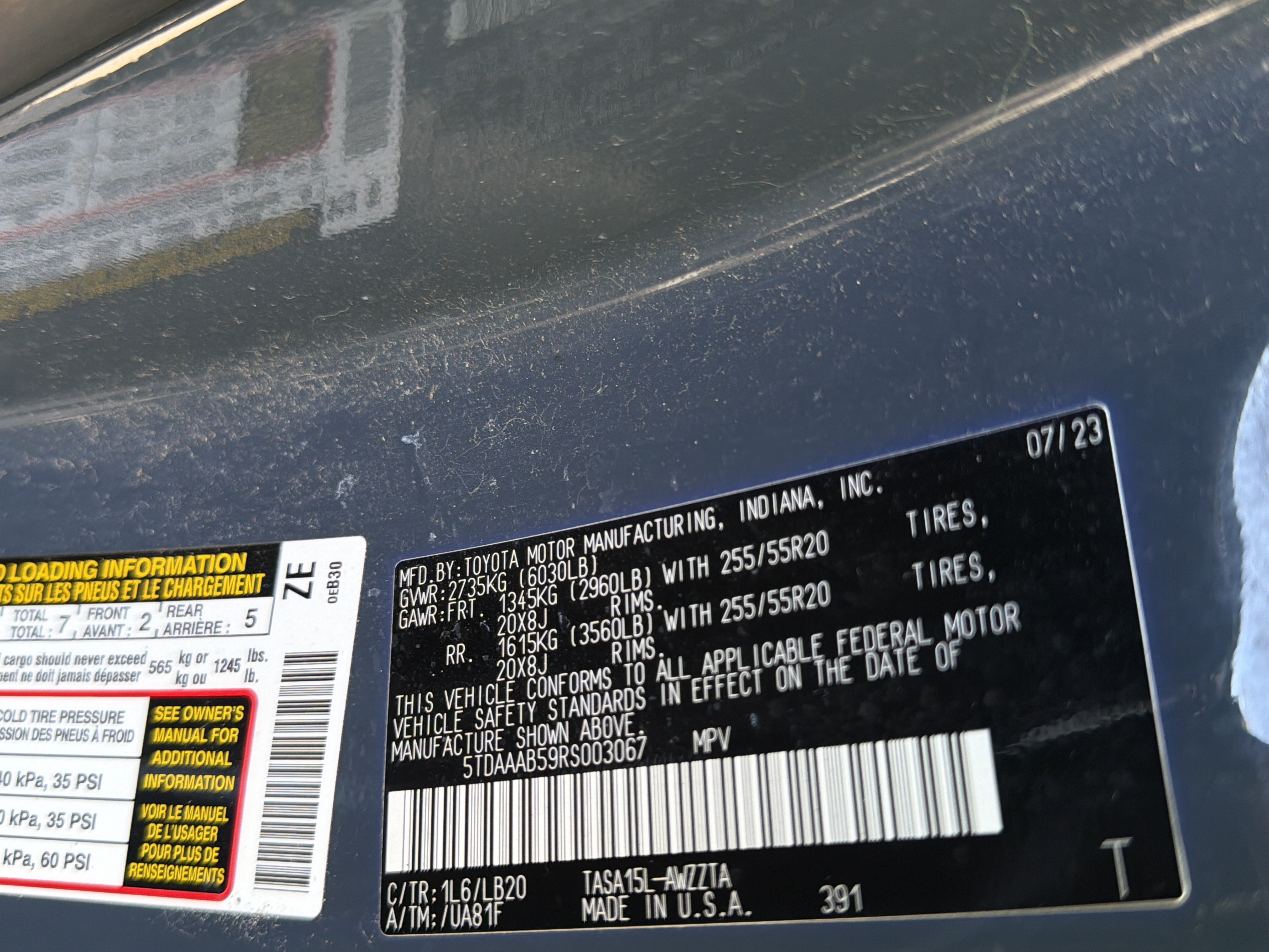 2024 Toyota Grand Highlander Platinum