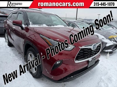 2022 Toyota Highlander Hybrid LE