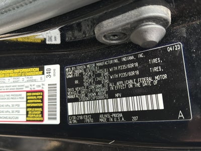 2023 Toyota Sienna XSE