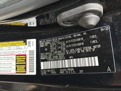 2023 Toyota Sienna XSE