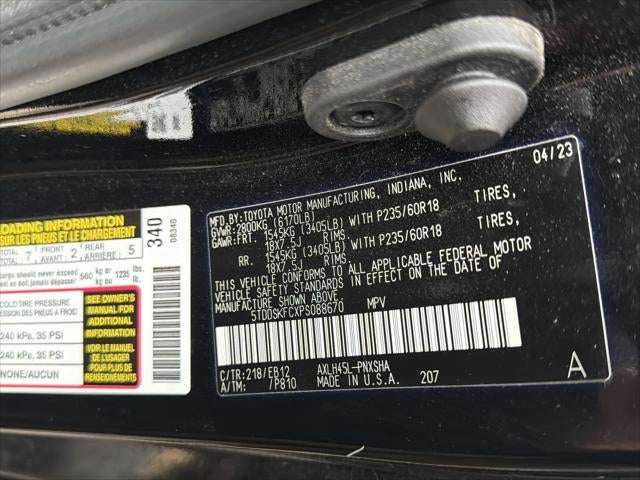 2023 Toyota Sienna XSE