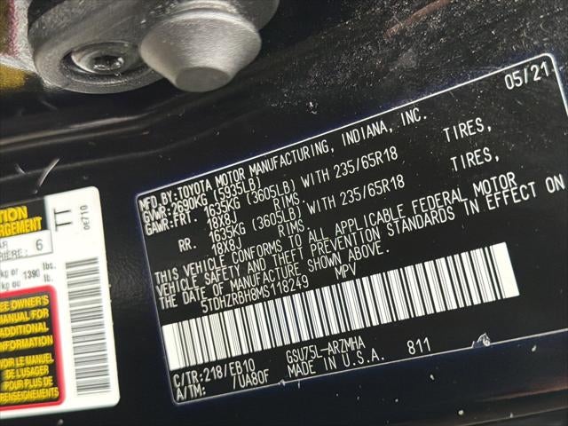 2021 Toyota Highlander XLE