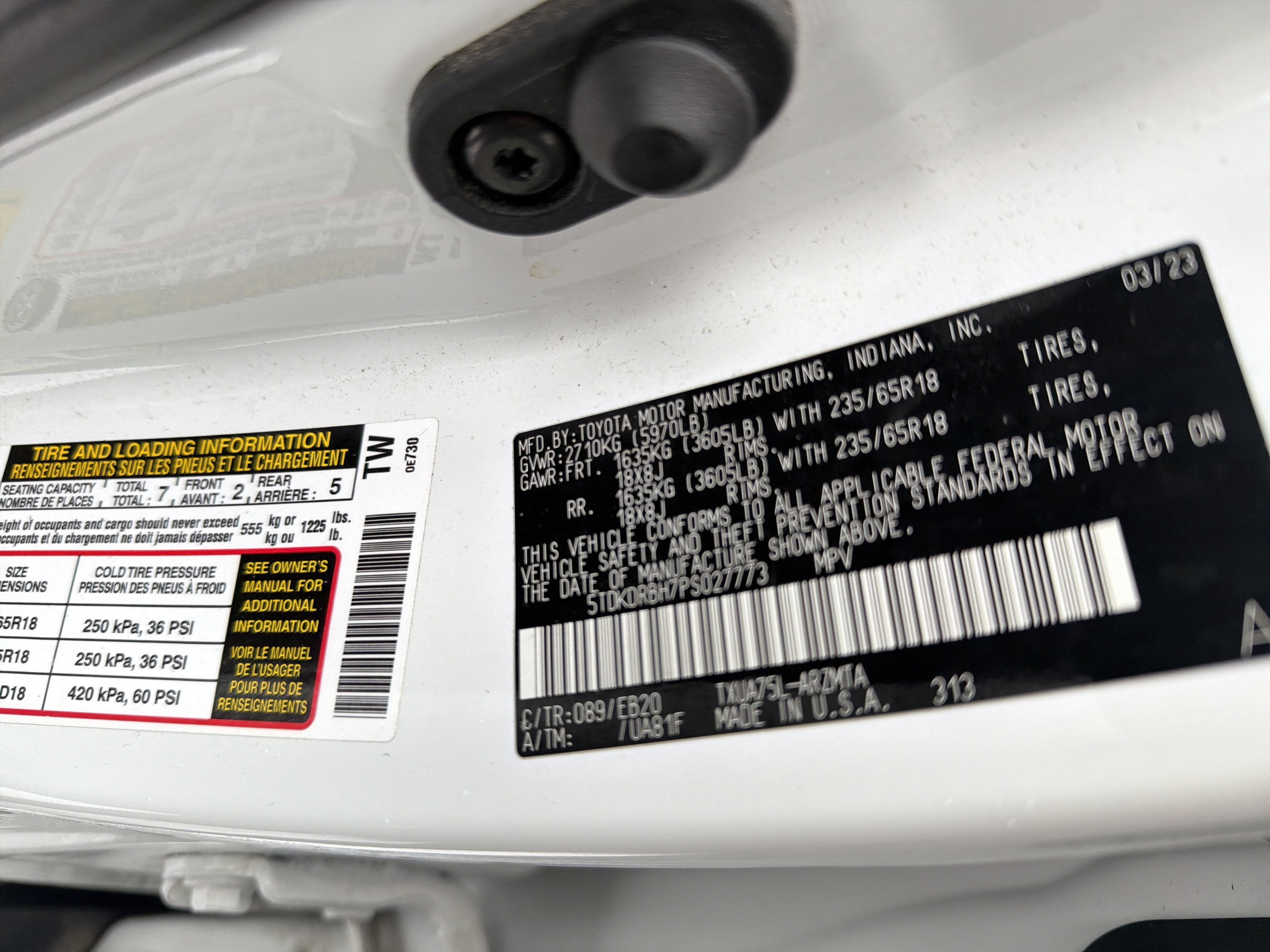 2023 Toyota Highlander Base