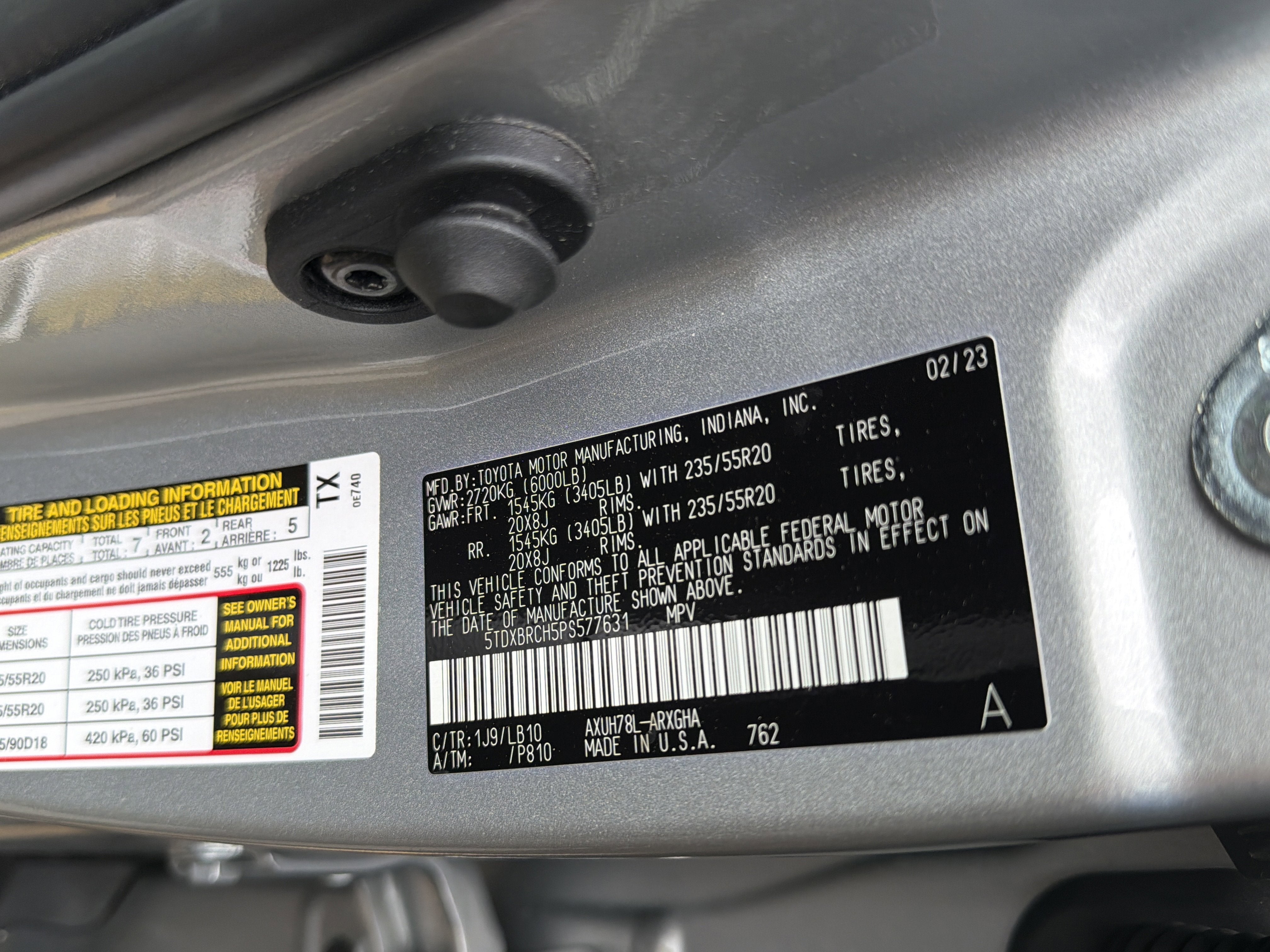 2023 Toyota Highlander Hybrid Limited