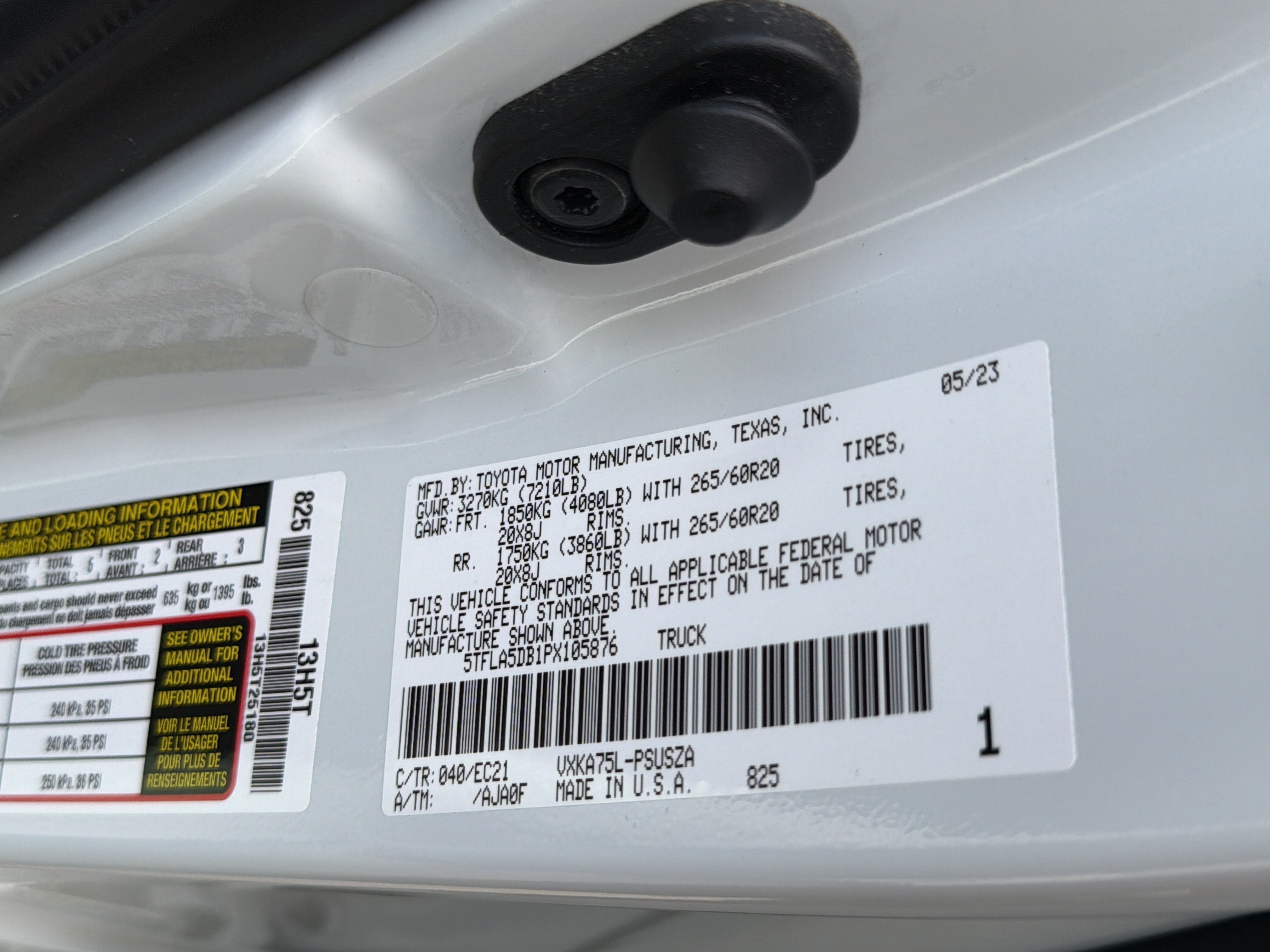2023 Toyota Tundra 4WD SR5