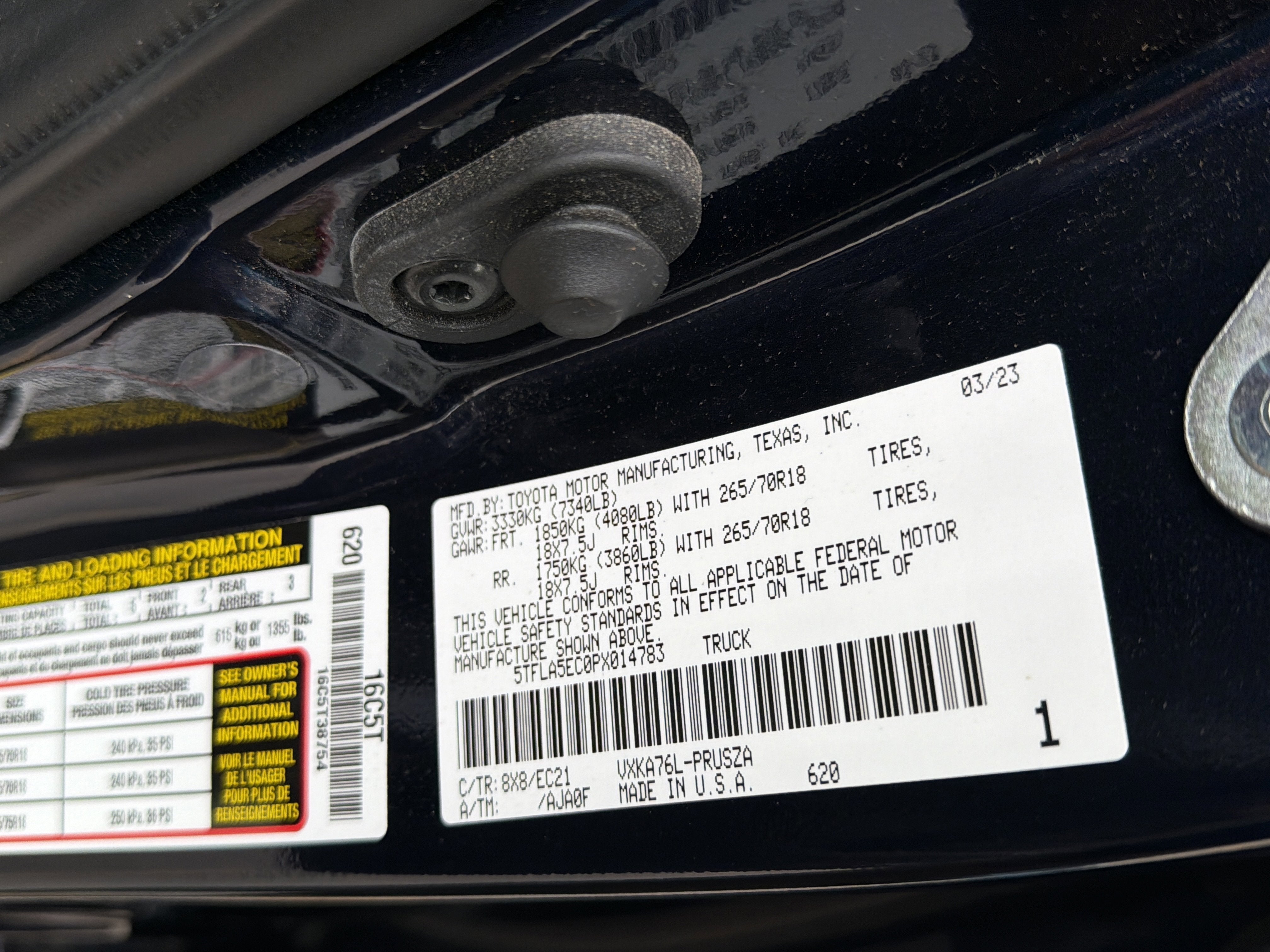 2023 Toyota Tundra 4WD SR5