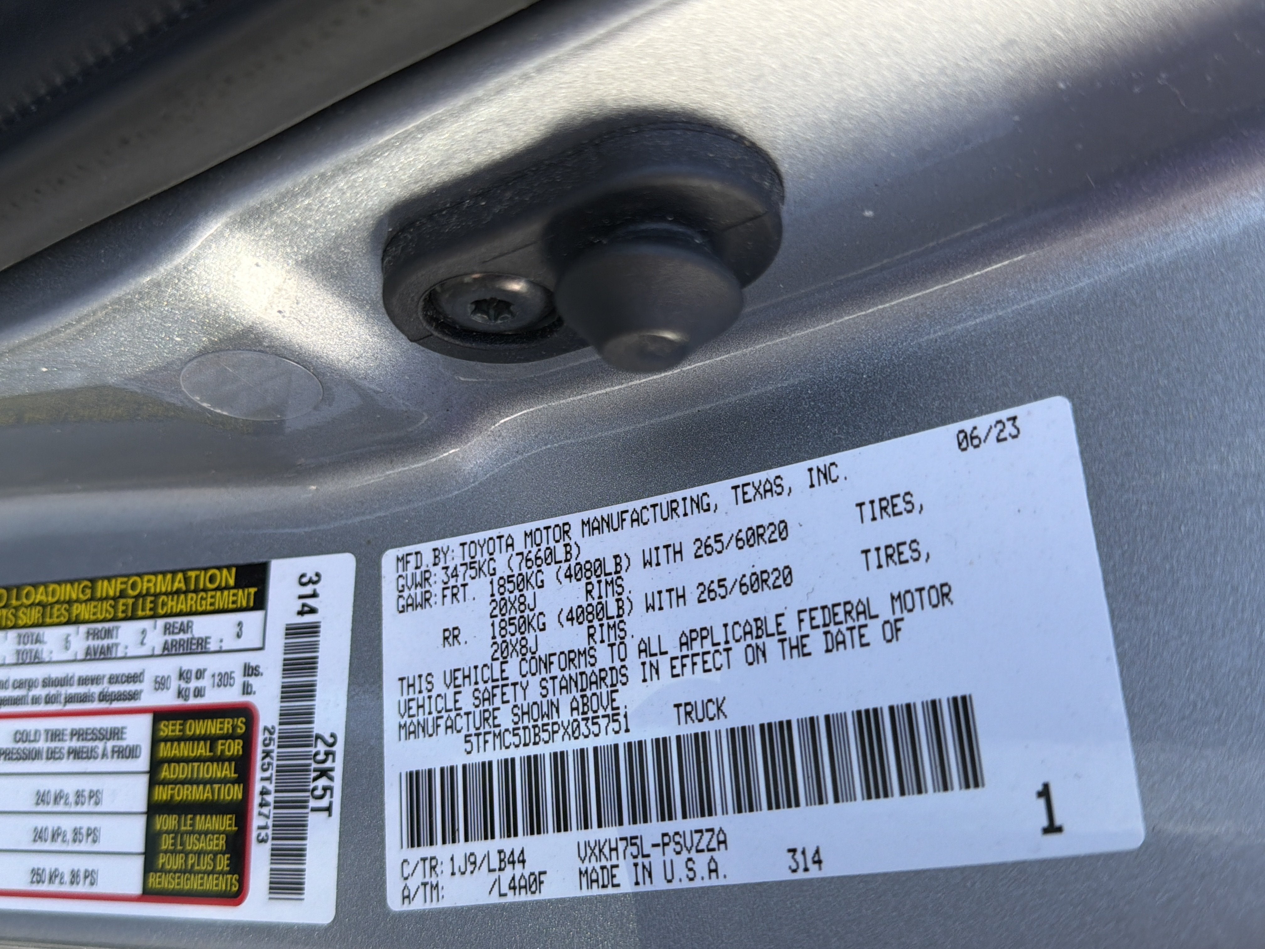 2023 Toyota Tundra 4WD 1794 Edition Hybrid