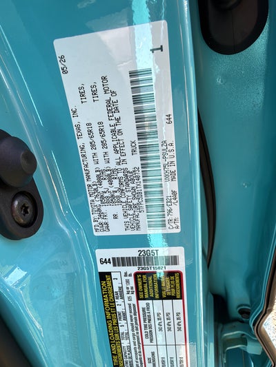 2026 Toyota Tundra 4WD TRD Pro Hybrid