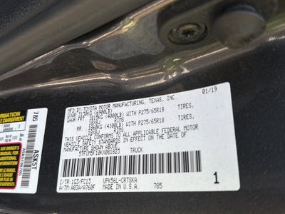 2019 Toyota Tundra 4WD SR5