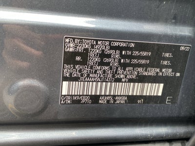 2022 Toyota Venza XLE