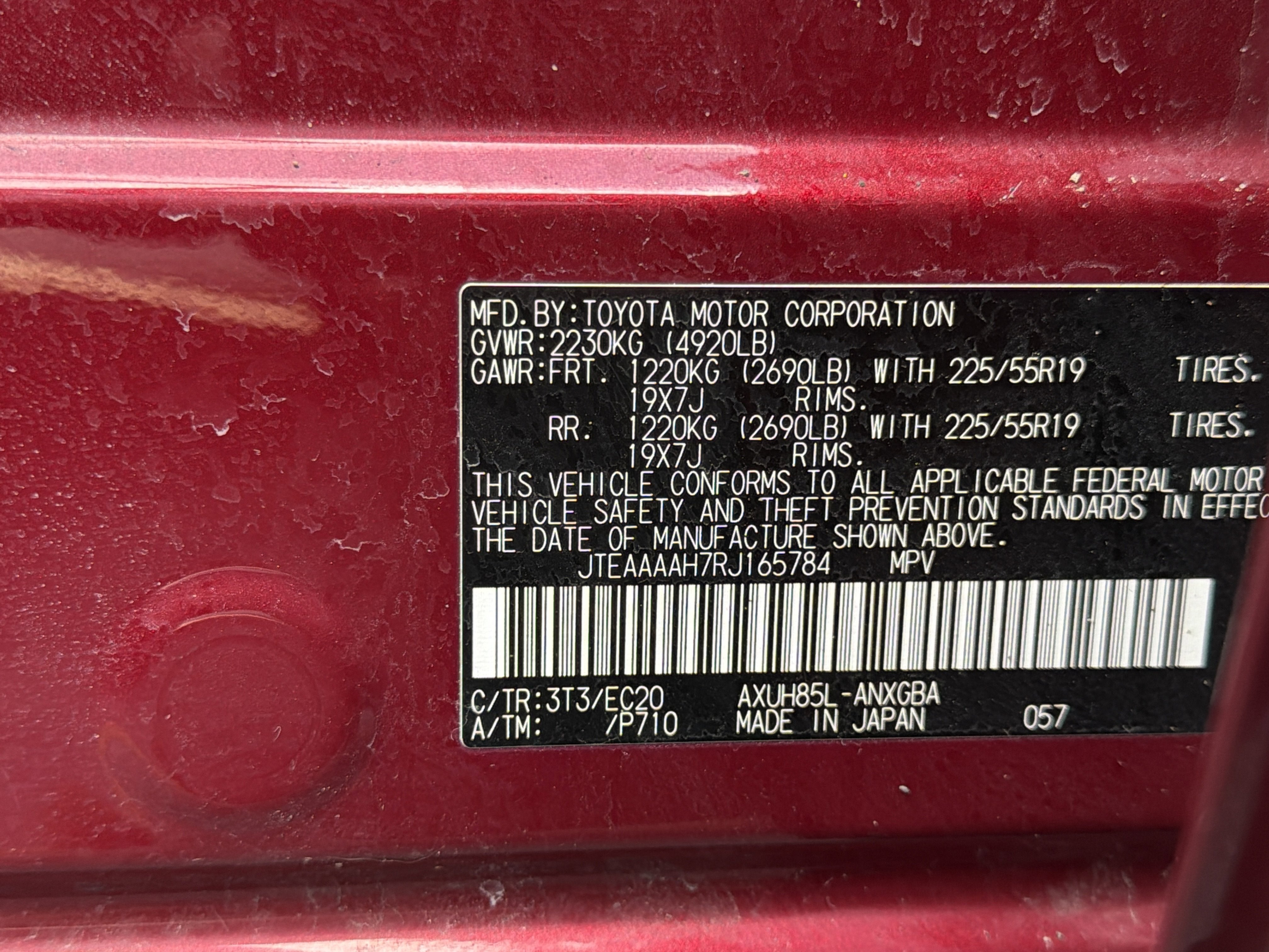 2024 Toyota Venza Nightshade