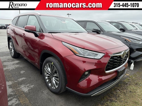 2026 Toyota Highlander Hybrid Platinum