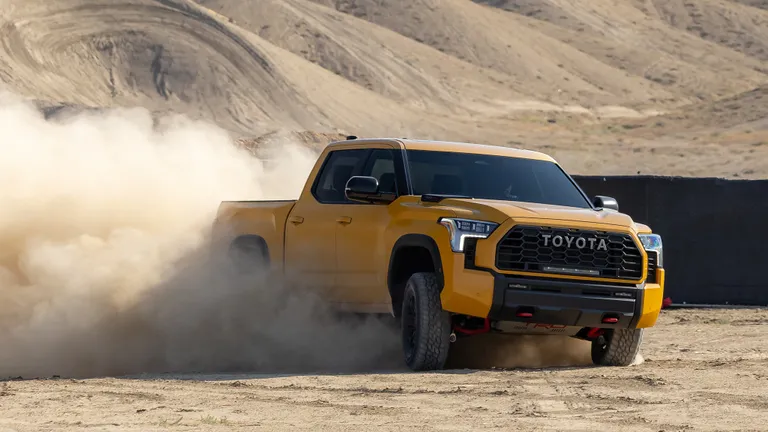 2027 Toyota Tundra full-size pickup truck for sale in East Syracuse, NY at Romano Toyota