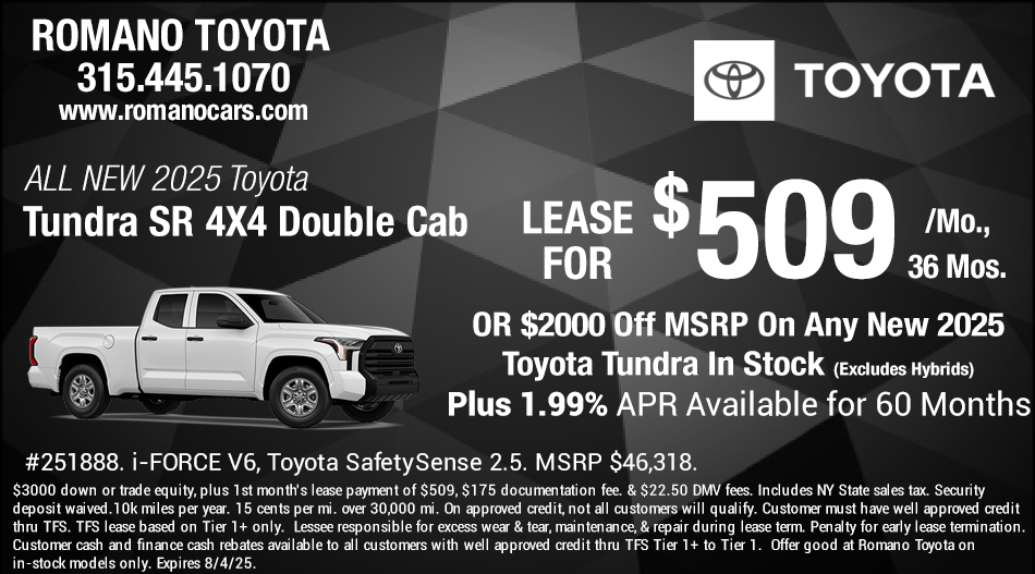 Toyota New Car Specials | East Syracuse Toyota dealer in East Syracuse NY